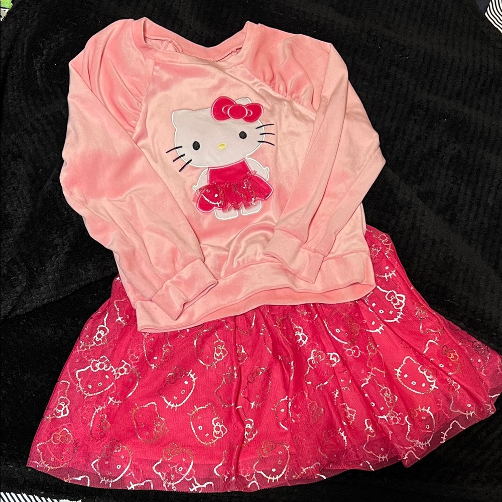 Hello Kitty Pink Dress Set